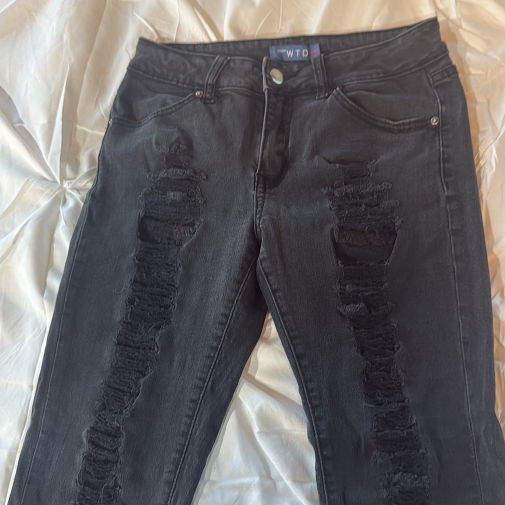 Black Wash Denim